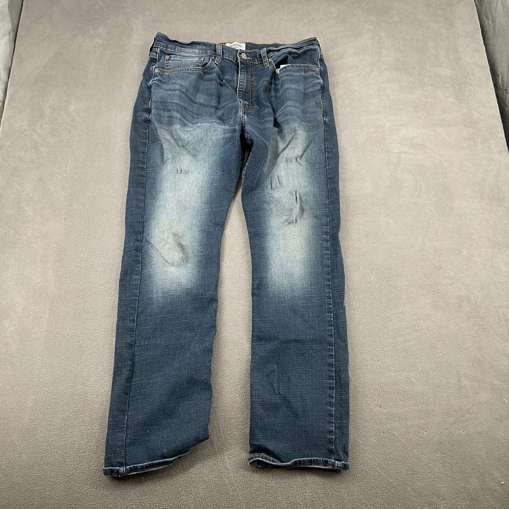 Denizen from Levi's Jeans Mens W32xL30 Blue Denim Cotton 232 Slim Straight Fit